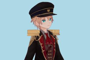 Marco Violetta vrm, vrm models, vrchat, booth, male, boy, characters, animated, rigged